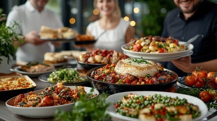 Obraz premium Delicious Feast on the Table