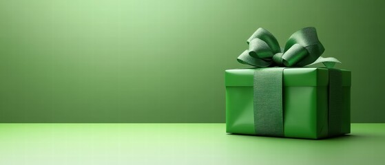 Ecofriendly gift wrapping green mo online sustainable nature-friendly creative concept