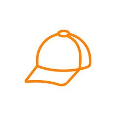 Clothing multi yellow colored outline icon pack