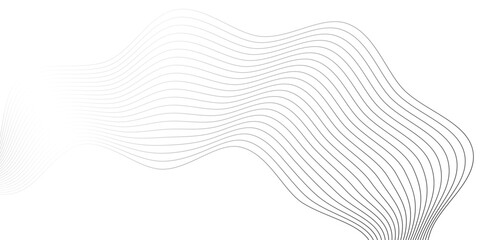 Geometric Abstract Decorative line wave Background. optical art illusion. perspective line stripes with 3d dimensional effect. Design elements for technology, science, and modern concept