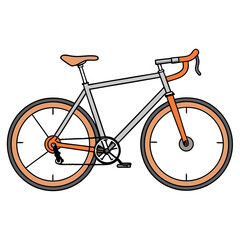 Fototapeta premium illustration bicycle