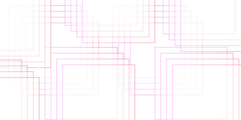 Abstract Linear Grid Design. Abstract Pastel Frame Design. Linear Pattern in Pink Hues with Dynamic Overlapping Squares. Pastel Grid on Abstract Canvas with Abstract Pink and Purple Network.