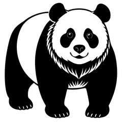 panda bear vector