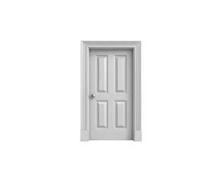 door isolated