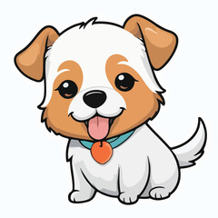 Dog sticker icon