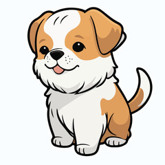 Dog sticker icon