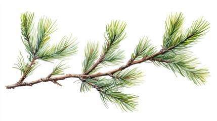 Pine branch tree pine plant.