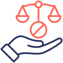 Obraz premium Unbiased Icon