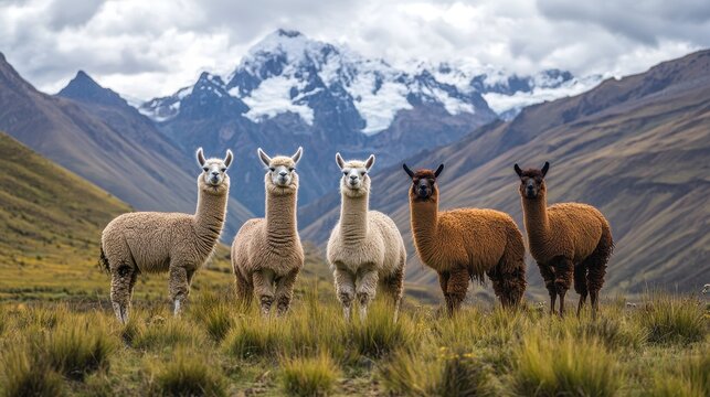 Llma animal mammal alpaca.