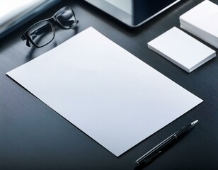 Papier firmowy mockup wizualizacja