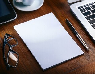 Papier firmowy mockup wizualizacja