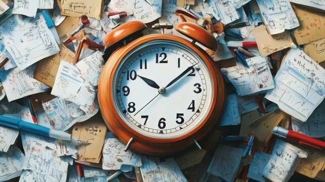 A structured daily routine improves work efficiency.