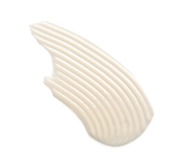 Sample of cosmetic product isolated on white