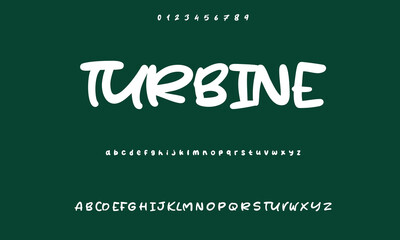 Happy letters, adorable alphabet in cartoon graffiti style, humorous font for greeting cards on birthdays, kid game logos, children's books, t-shirt typography, and fun, whimsical design. Typographic