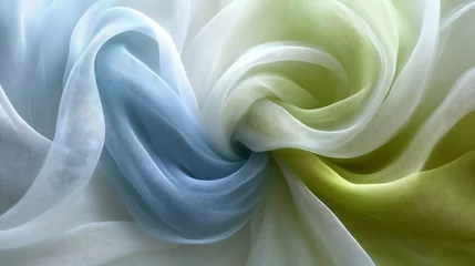 Verduisterende gordijnen Abstract Swirling Pastel Fabric Texture Design © Anugrah