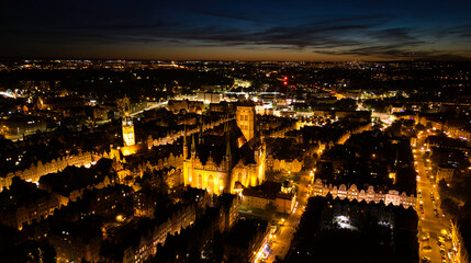 Gdańsk by night
