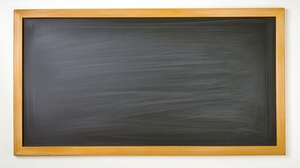Empty School Blackboard: A Simple Educational Background for Classroom Settings