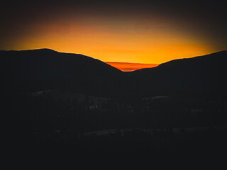 Montana December Sunrise 