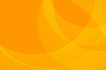 Abstract Orange Wave Lines pattern Background. Futuristic Wallpaper. Vector Illustration. Technology Banner