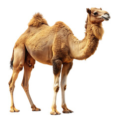 camel isolated on white