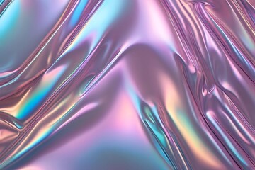 Holograms metallic fluid abstract background illustration