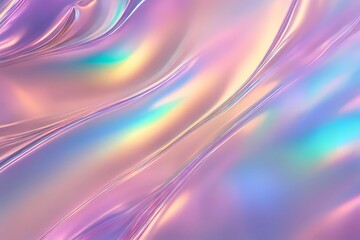 Holograms metallic fluid abstract background illustration