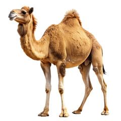 camel isolated on white