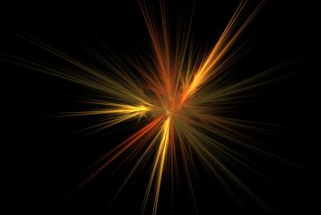 Fototapeta premium Computer generated fractal pattern and shape