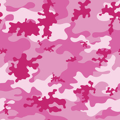 
pink camouflage background, repeat texture, print for girls
