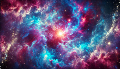 Naklejka premium Cosmic Beauty