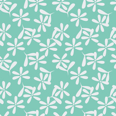 Flower pattern, Ditsy floral seamless pattern. Small little flower pattern background. Repeat pattern. Ditsy print. Liberty style. Tiny flower seamless design. Ditsy floral for fashion, texture