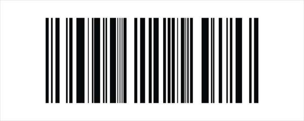 Barcode isolated on white background, Code stripes sticker, Barcode labels, customers qr code, Simple fake bar code, Bar code for web design, Barcode product distribution icon