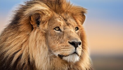 Fototapeta premium portrait of a lion