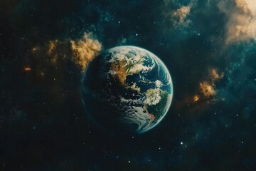 Fototapeta premium View of Earth from Space