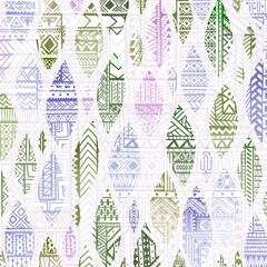 Leaf seamless patterns