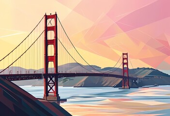 Obraz premium Golden Gate