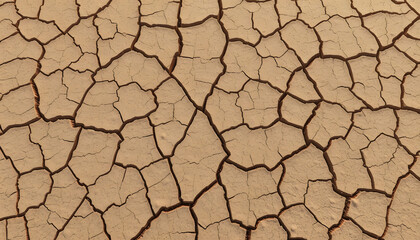 Cracked desert earth texture, digital art, with white tones