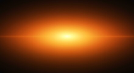Fototapeta premium Abstract glowing orange light background, perfect for creative designs, posters, and digital artwork.