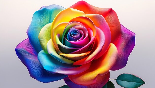 single yellow rose