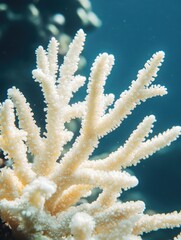 Fototapeta premium Coral Close Up Water