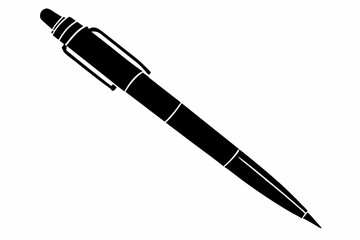 pen line art silhouette vector illustration