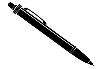 pen line art silhouette vector illustration