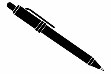 pen line art silhouette vector illustration