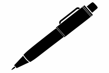 pen line art silhouette vector illustration