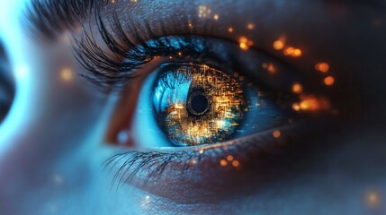 AI analyzes eye movement patterns in high-resolution visual context for understanding perception