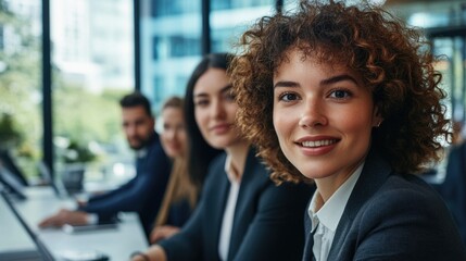 Obraz premium Successful Business Team in Office