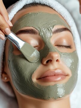 Facial Mud Treatment