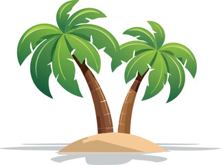 palm tree on the beach