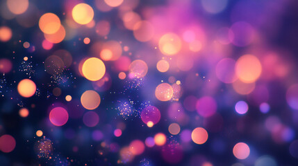 light particles creating a sparkling glitter background, light glowing falling and floating bokeh light background, A mesmerizing and light effect bokeh effect showcases a blurred background.