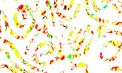 Abstract seamless pattern. AI generated.